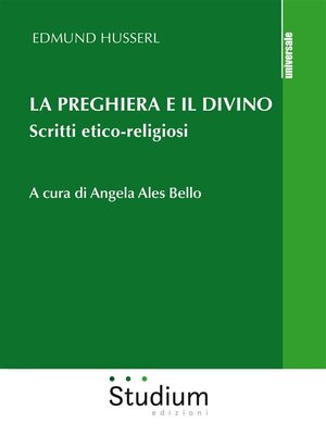 cover image of La preghiera e il divino
